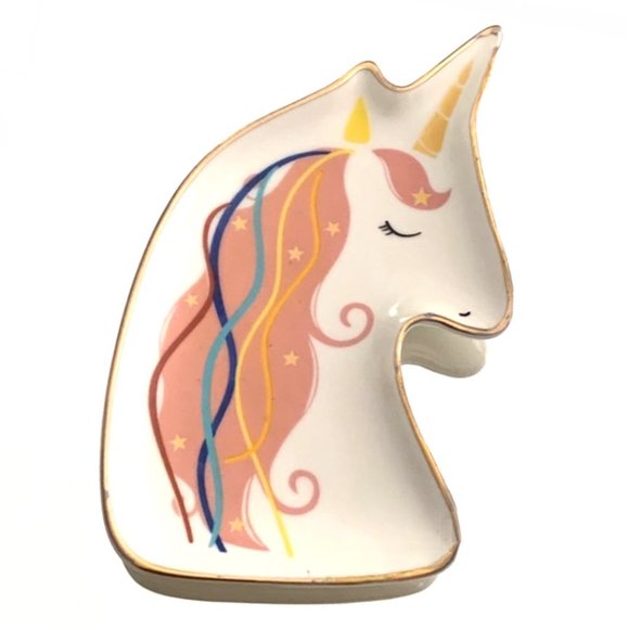 Other - *3/$30* Unicorn Ring & Jewelry Trinket Dish